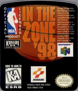 In The Zone '98