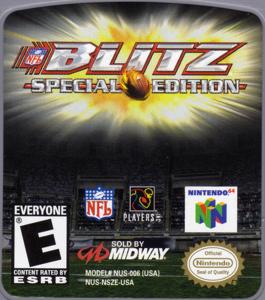 NFL Blitz Special Edition